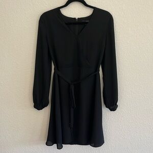 Banana Republic Little Black Wrap Dress